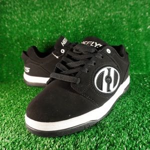HEELYS Voyager Size Mens 7 Black Skate Shoes Wheeled Sneakers
